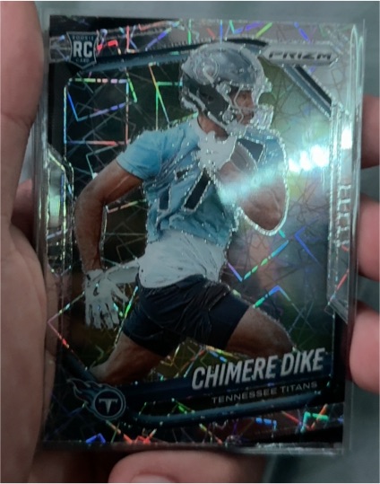 2025 Panini Prizm #396 Chimere Dike — front