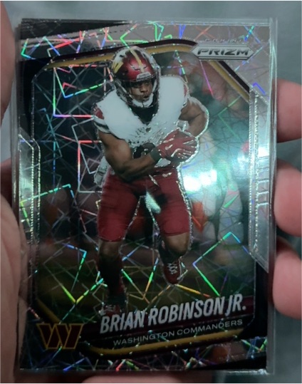 2025 Panini Prizm #141 Brian Robinson Jr. — front
