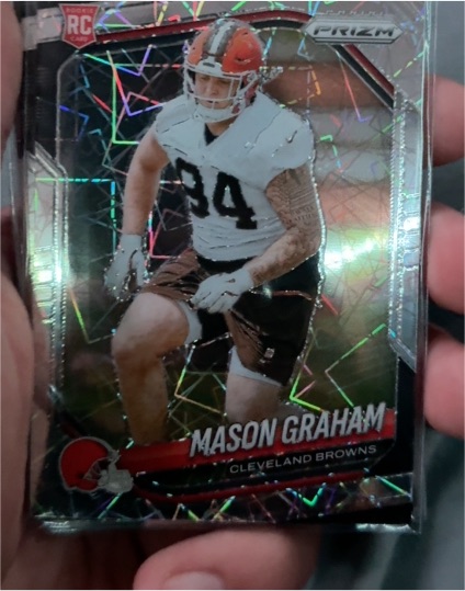 2025 Panini Prizm #354 Mason Graham — front