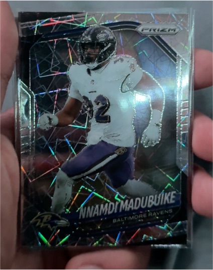 2025 Panini Prizm #22 Nnamdi Madubuike — front