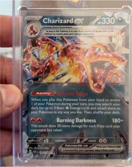 2023 Pokémon #054 Charizard ex — front