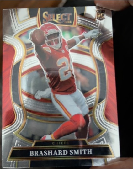 2025 Panini Select #9 Brashard Smith Concourse Rookie — front