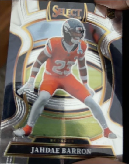 2025 Panini Select #12 Jahdae Barron — front