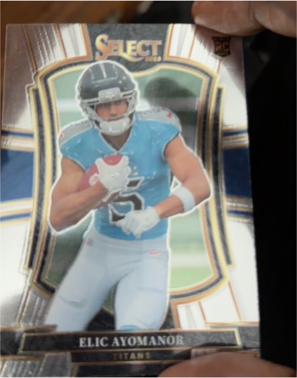 2025 Panini Select Premier Level #127 Elic Ayomanor — front