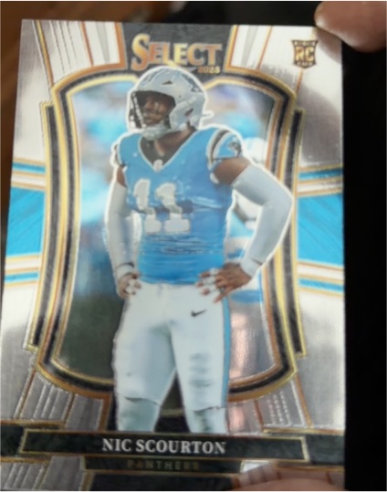 2025 Panini Select #143 Nic Scourton — front
