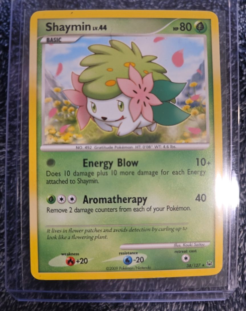 2009 Pokémon Platinum #38 Shaymin — front