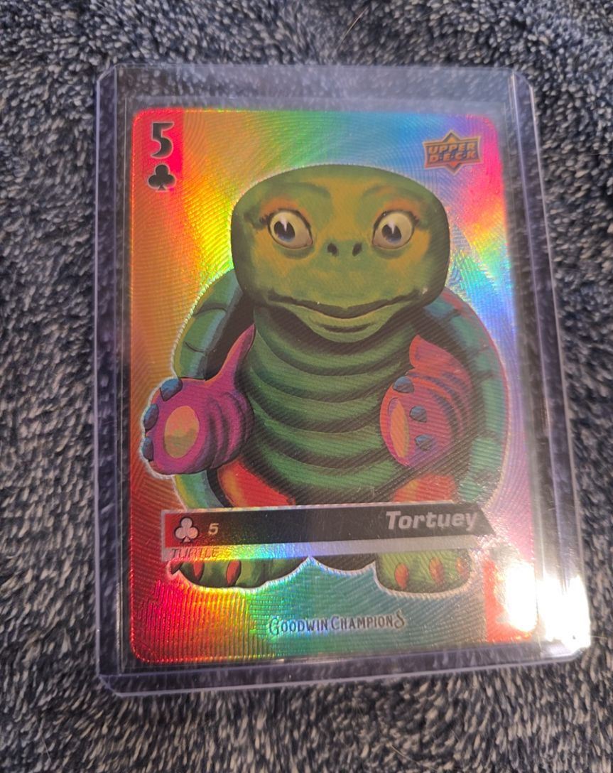 2021 Upper Deck Goodwin Champions #5 Tortuey — front