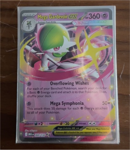 2025 Pokemon Mega Evolution #060 Mega Gardevoir EX — front