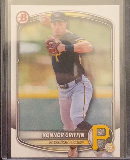 2025 Bowman Draft #BD-102 Konnor Griffin — front