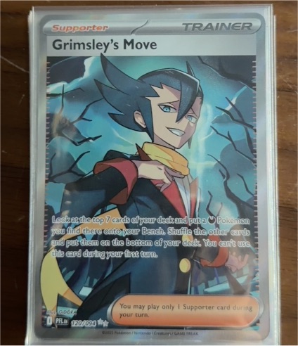 2023 Pokémon TCG Phantasmal Flames #120 Grimsley's Move — front