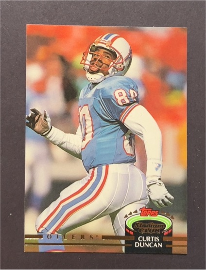 1992 Topps Stadium Club #241 Curtis Duncan — front