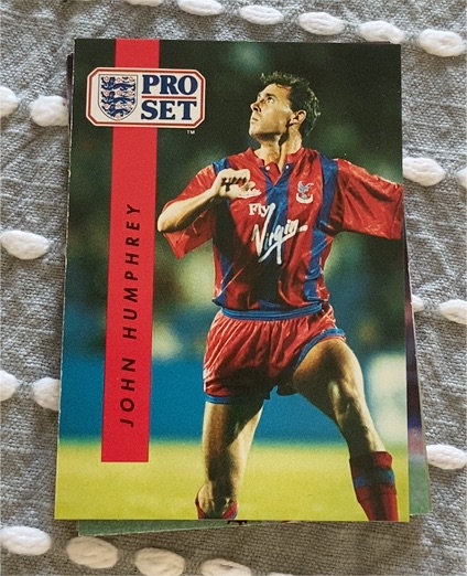 1990-91 Pro Set #63 John Humphrey — front