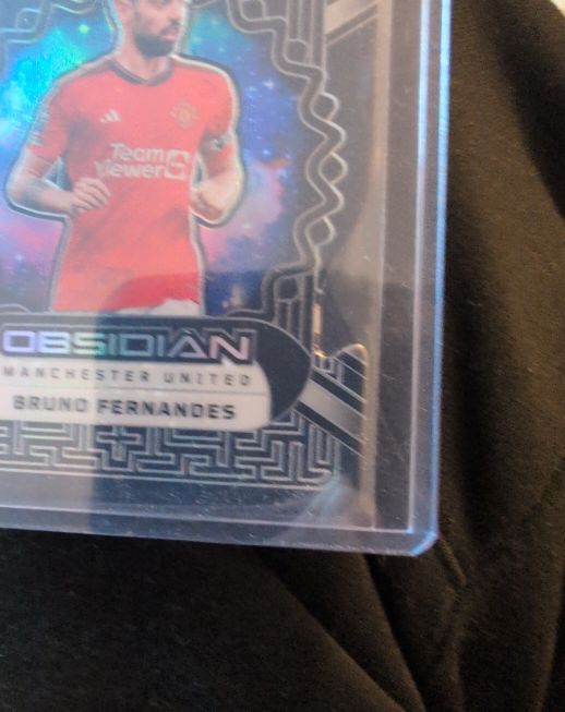 2023-24 Panini Obsidian #43 Bruno Fernandes — front