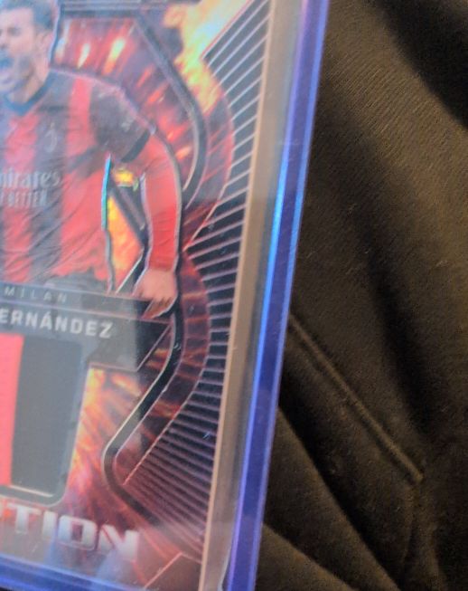 2023-24 Panini Obsidian Eruption #ER-TH Theo Hernandez — front