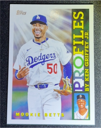 2026 Topps Series 1 Profiles #TP-8 Mookie Betts — front