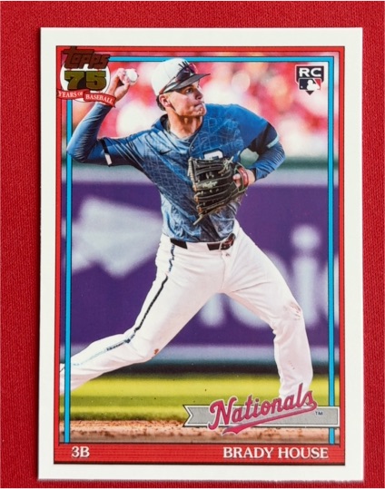 2026 Topps Series 1 #T91-41 Brady House — front