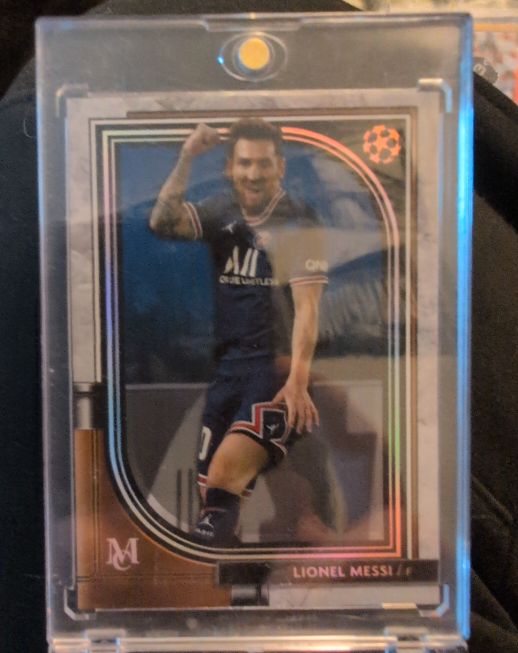 2021-22 Topps Museum Collection #30 Lionel Messi — front