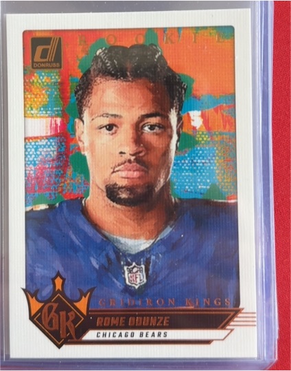 2024 Donruss Gridiron Kings #7 Rome Odunze — front