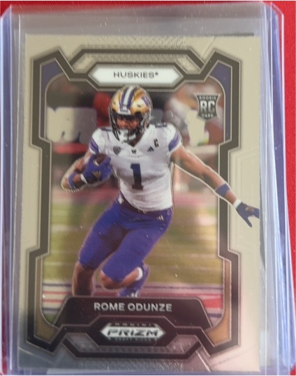 2024 Panini Prizm Draft Picks #111 Rome Odunze — front