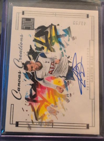 2023 Panini Impeccable Canvas Creations #CCS-DK Dejan Kulusevski — front