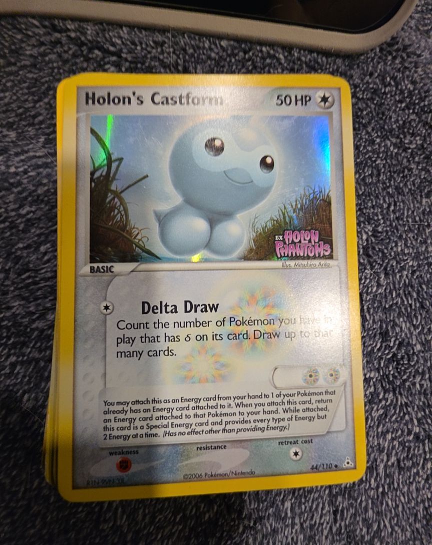 2006 Pokémon EX Holon Phantoms #44 Holon's Castform — front