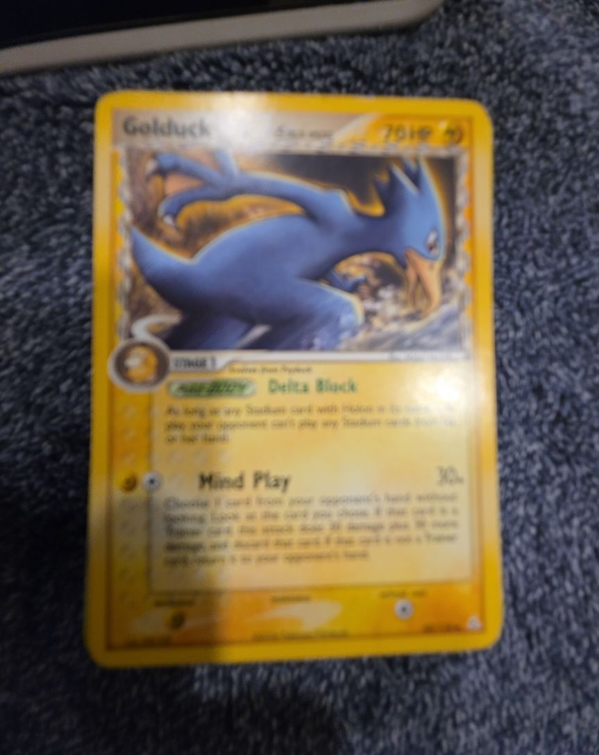 2006 Pokémon Holon Phantoms #43 Golduck (Delta Species) — front