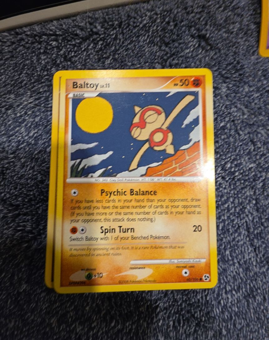 2008 Pokémon Great Encounters #60 Baltoy — front