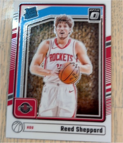 2024-25 Panini Donruss Optic #255 Reed Sheppard — front