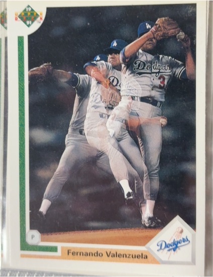 1991 Upper Deck #175 Fernando Valenzuela — front