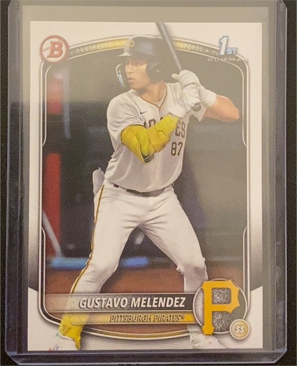 2025 Bowman Draft #BD-112 Gustavo Melendez — front