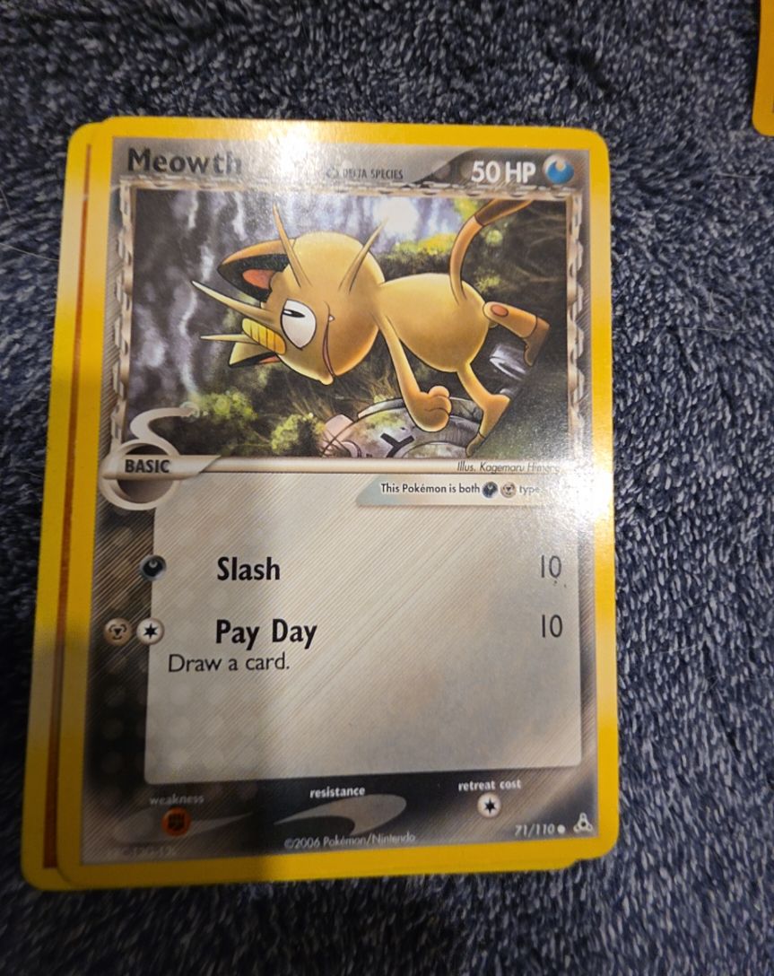 2006 Pokemon #71 Meowth — front