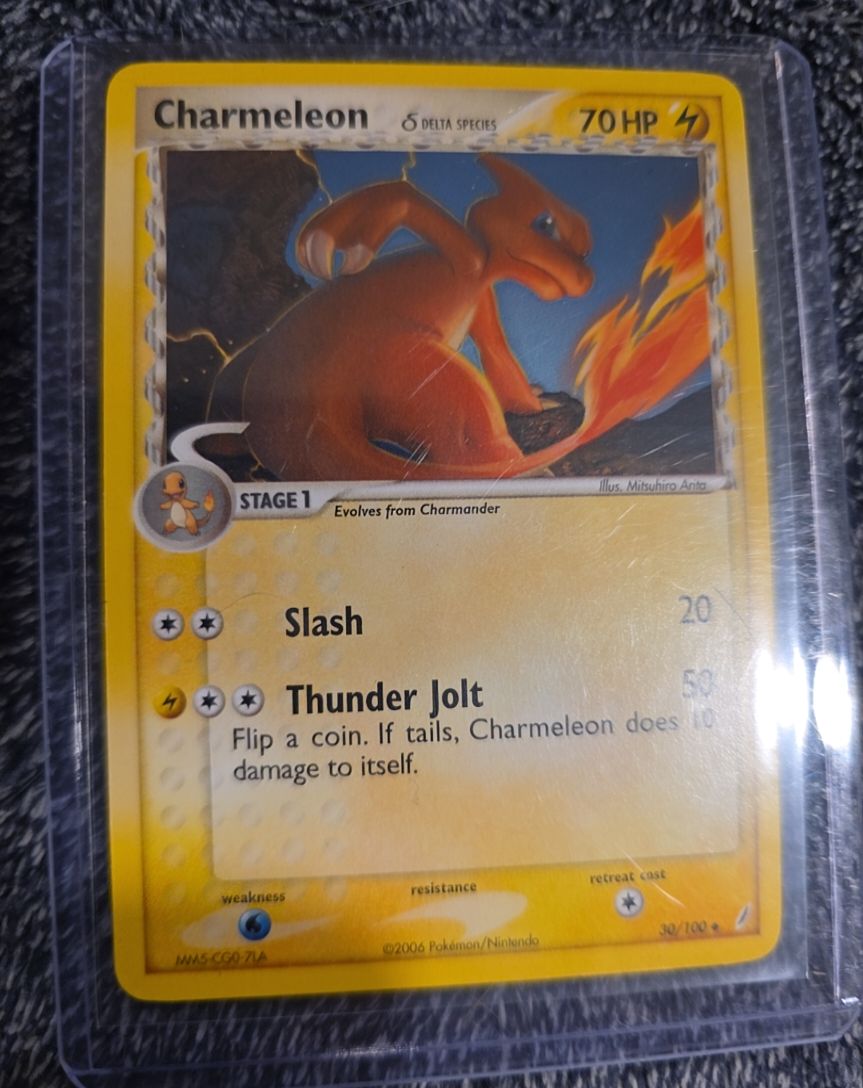 2006 Pokémon EX Crystal Guardians #30 Charmeleon Delta Species — front