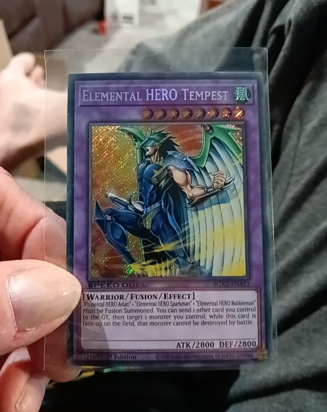 Yu-Gi-Oh! 2010 Elemental HERO Tempest EEN-EN034 — front