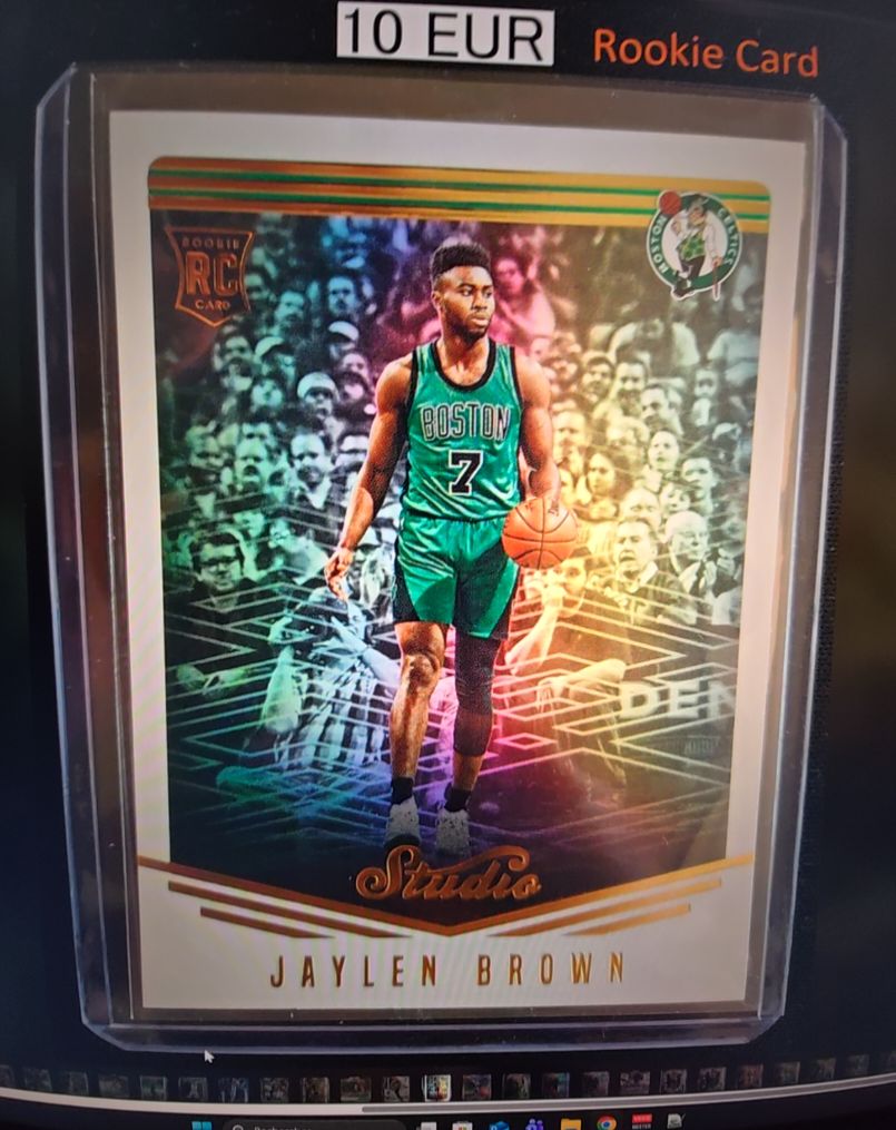 2016-17 Panini Studio #88 Jaylen Brown — front