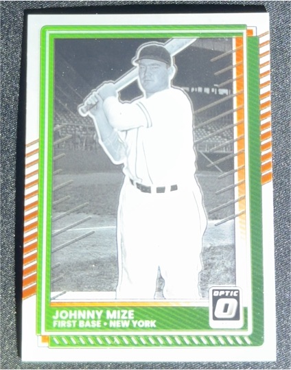 2025 Donruss Optic #72 Johnny Mize — front