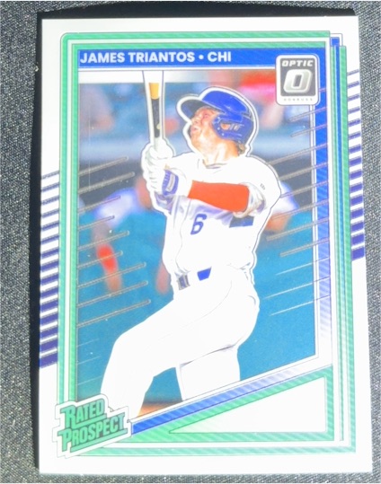2025 Donruss Optic #171 James Triantos — front