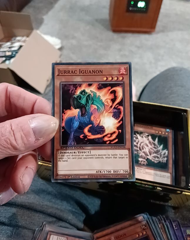 2010 Yu-Gi-Oh! SGX2-ENC06 Jurrac Iguanon — front