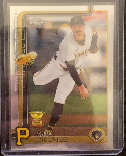2025 Topps Chrome #300 Paul Skenes — front
