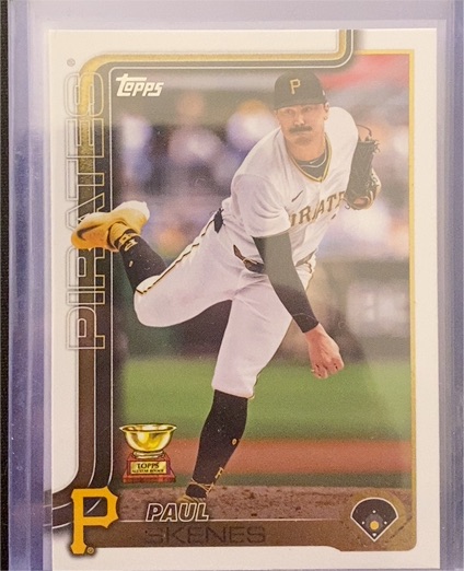 2025 Topps Series 1 #98 Paul Skenes Rookie Cup Pittsburgh Pirates — front
