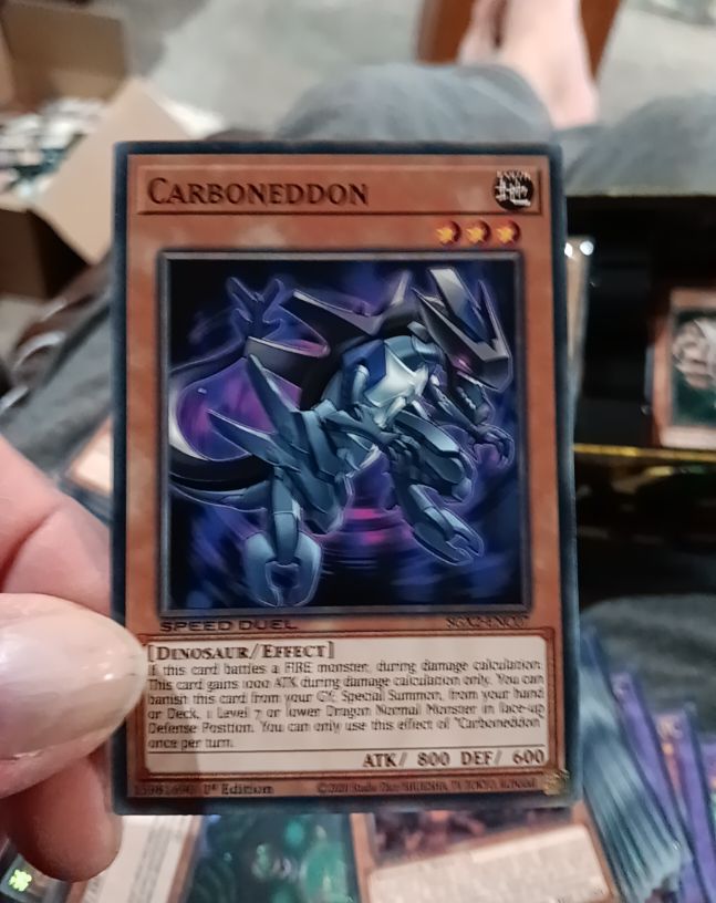 Yu-Gi-Oh! 2014 Speed Duel GX: Midterm Paradox #SGX2-ENC07 Carboneddon — front