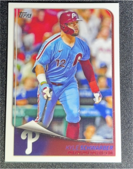 2025 Topps Flagship Collection #21 Kyle Schwarber — front