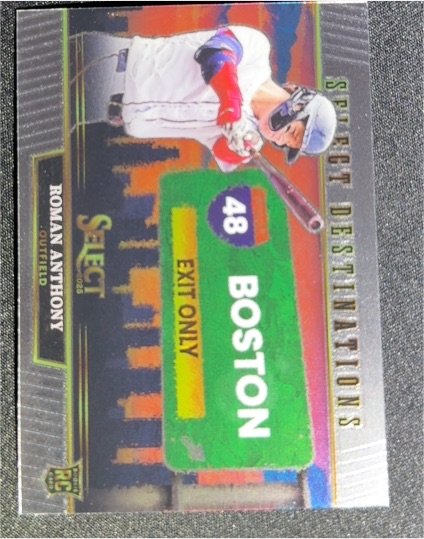 2025 Panini Select #16 Roman Anthony Select Destinations — front