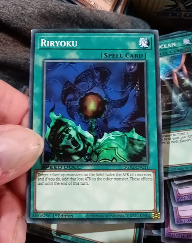 2009 Yu-Gi-Oh! SGX2-ENC11 Riryoku — front