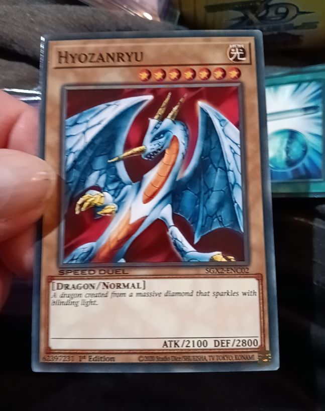 2021 Yu-Gi-Oh! SGX2-ENC02 Hyozanryu — front