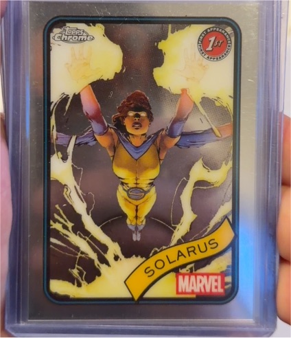 2025 Topps Chrome Marvel #8 Solarus — front