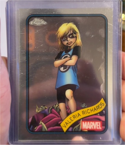 2025 Topps Chrome Marvel #87 Valeria Richards — front