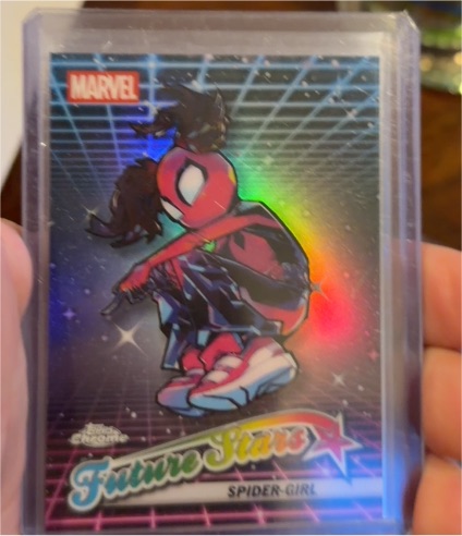 2025 Topps Chrome Marvel Future Stars #FS-3 Spider-Girl — front