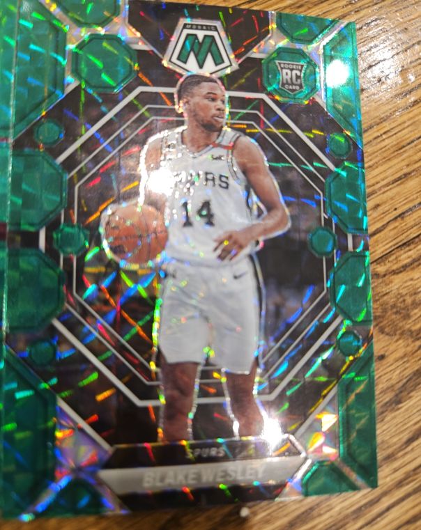 2022-23 Panini Mosaic #249 Blake Wesley — front