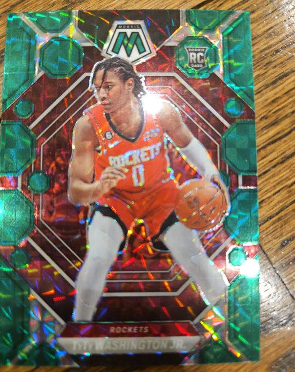 2022-23 Panini Mosaic #205 TyTy Washington Jr. — front