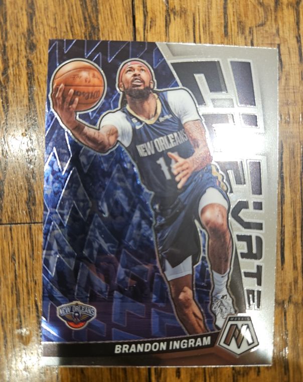 2022-23 Panini Mosaic #7 Brandon Ingram Elevate — front